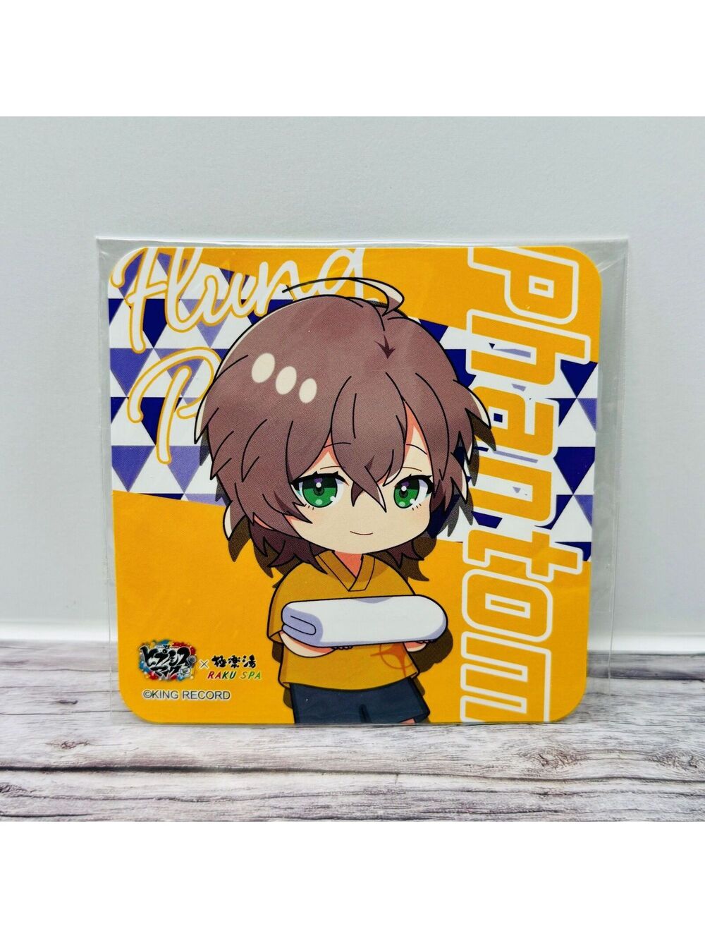 Hypnosis Mic Division Rap Battle Raku Spa Coaster Gentaro Yumeno Japan US Seller